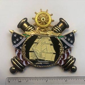 U.S. Navy CPO Challenge Coin
USS Constitution  “OLD IRONSIDES” BN